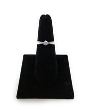 Ioka Jewelry - 0.15 Ct. Round Solitaire Cubic Zirconia CZ 2.5MM Engagement Ring Solid 14K White Gold With Stones on Band