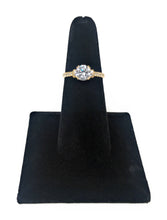 Ioka Jewelry - 14K Solid Gold 1.25 Ct. Round Cut Cubic Zirconia CZ Wedding Engagement Ring