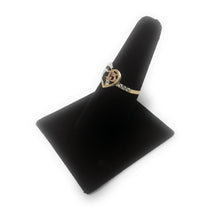 Ioka Jewelry - 14K Tri Color Solid Gold Cubic Zirconia CZ 15 Years Quinceanera Birthday with Dolphin Ring