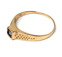 Ioka Jewelry - 14K Yellow Solid Gold Cubic Zirconia CZ Small Babies Fancy Ring