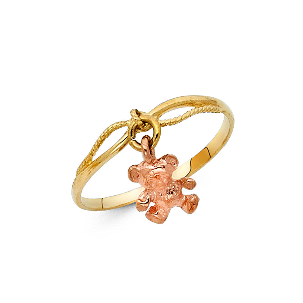 Animal Wrap Ring - Bear - Bronze - Adjustable Ring - keja – Keja