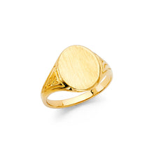 Ioka Jewelry - 14K Yellow Solid Gold Small Round Babies Ring