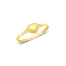 Ioka Jewelry - 14K Yellow Solid Gold Cubic Zirconia CZ Infant Baby Ring