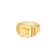 Ioka Jewelry - 14K Yellow Solid Gold Cubic Zirconia CZ Infant Baby Ring
