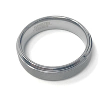 Ioka Jewelry - Tungsten Silver Brushed 6MM Engagement Wedding Ring Band - Unisex