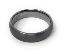 Ioka Jewelry - Tungsten Brushed Silver 6MM Engagement Wedding Ring Band - Unisex